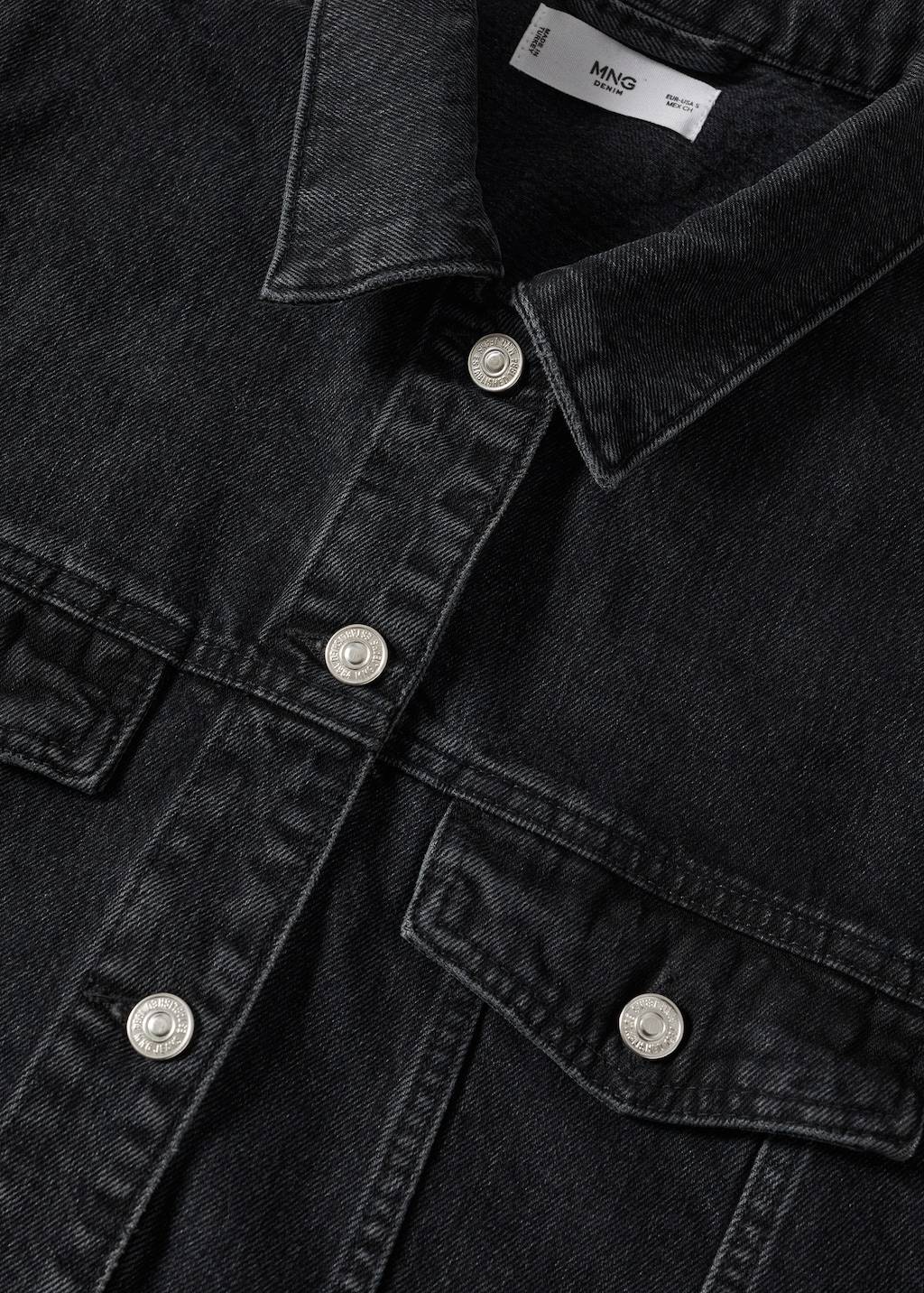 Oversize-Jeansjacke - Detail des Artikels 8