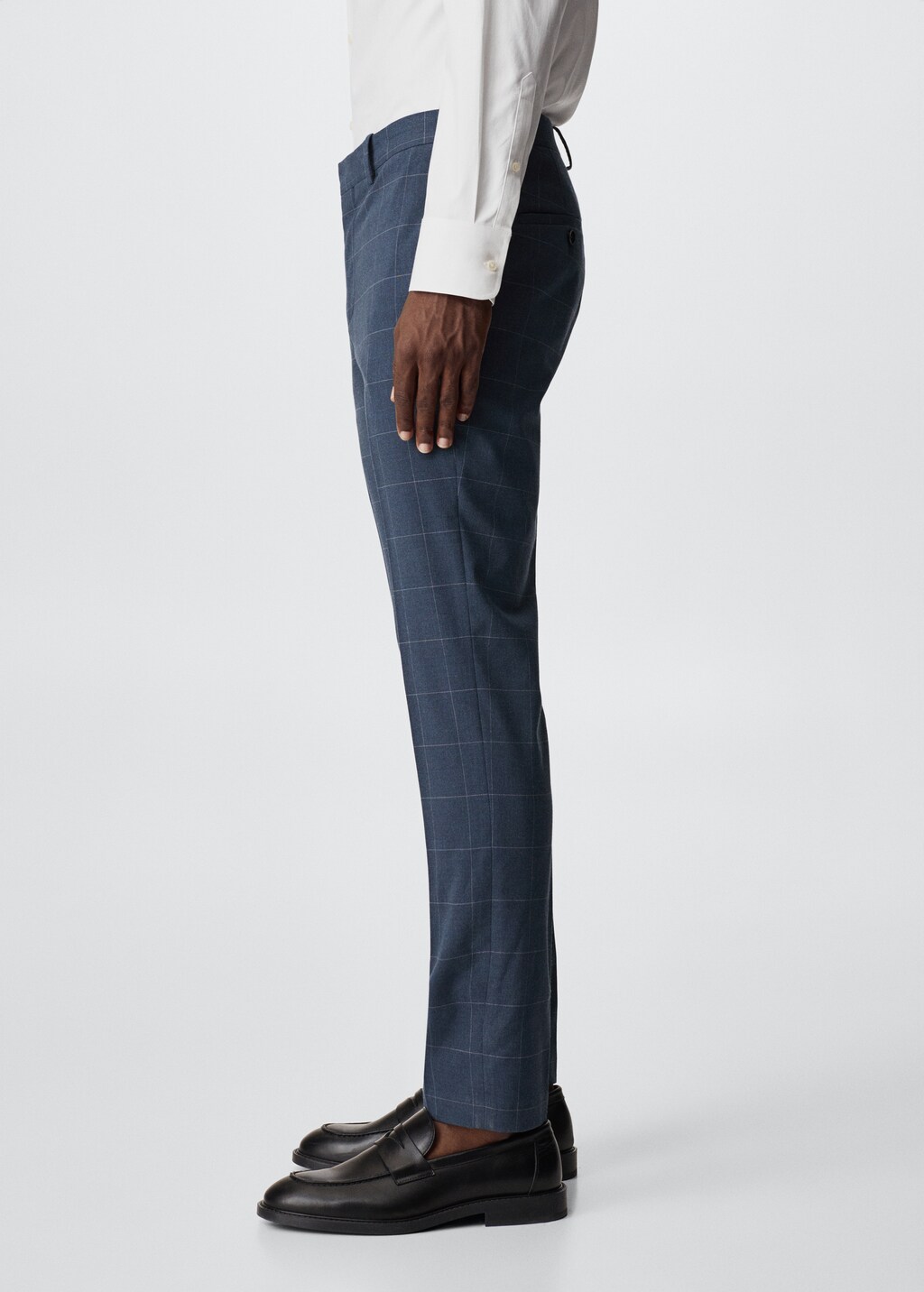 Pantalons vestir súper slim fit - Detall de l'article 6