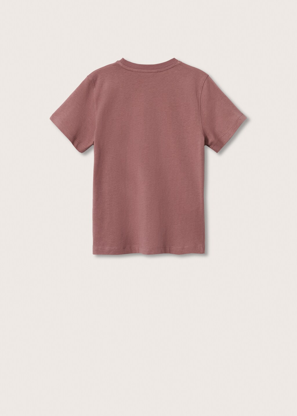 Printed cotton-blend T-shirt - Reverse of the article