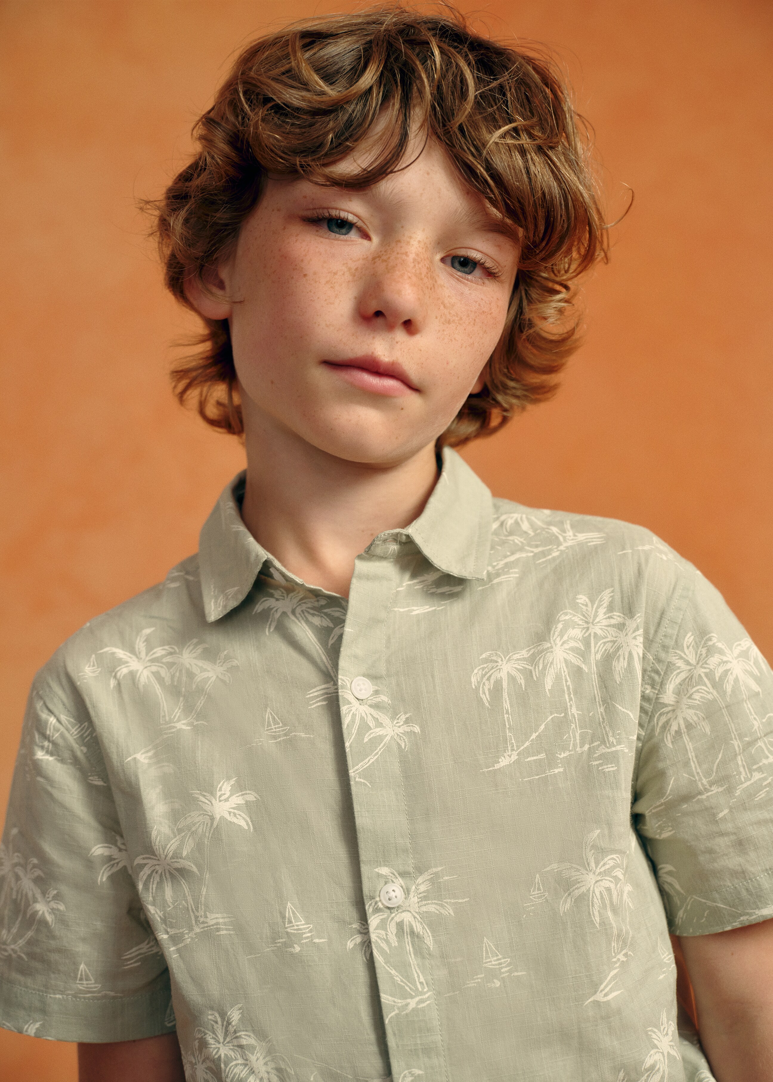 Tropical print shirt - Details of the article 6