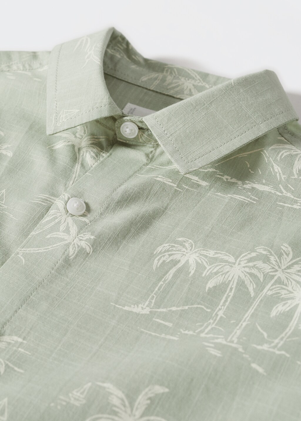 Camisa estampado tropical - Pormenor do artigo 8