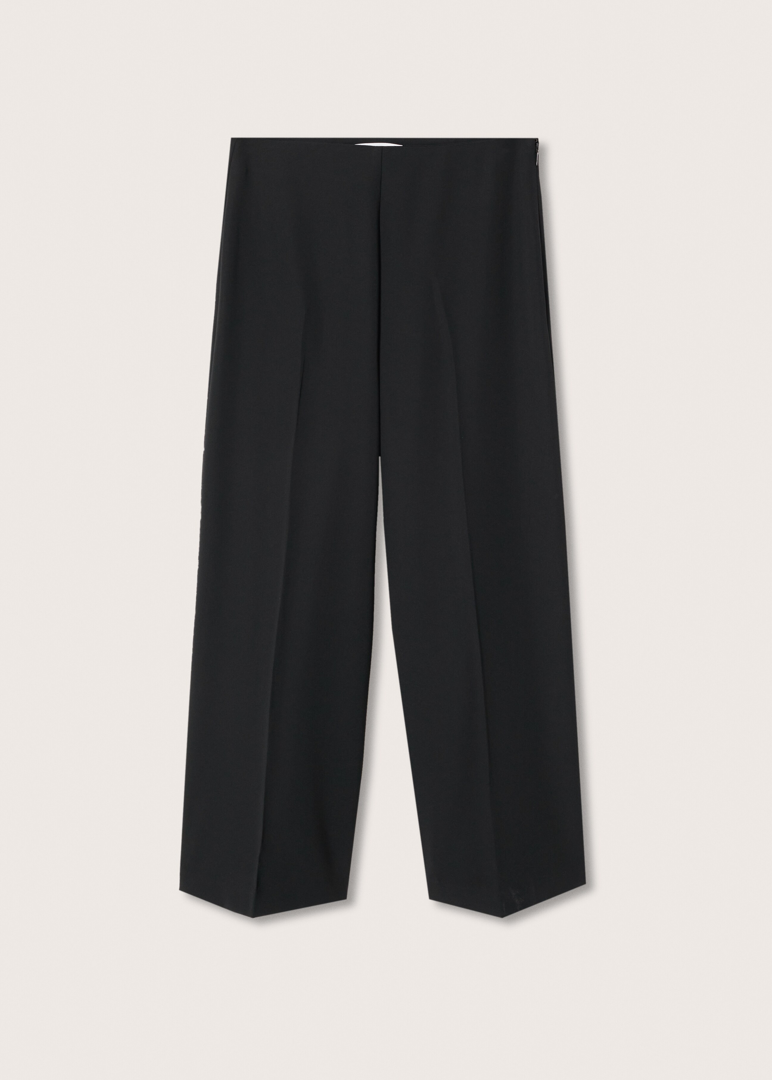 High-waist palazzo trousers - Article without model