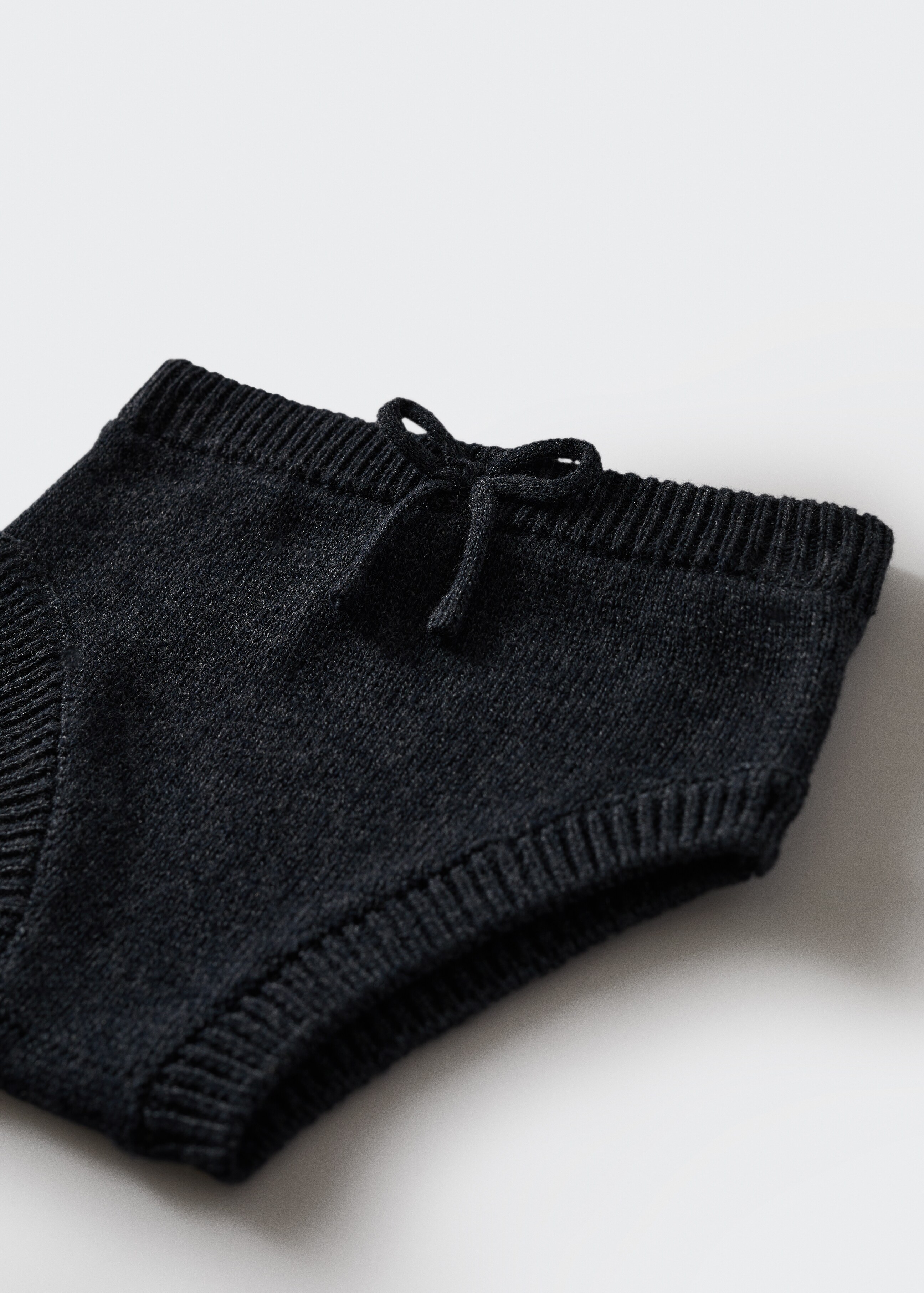 Knitted cotton short - Details of the article 7