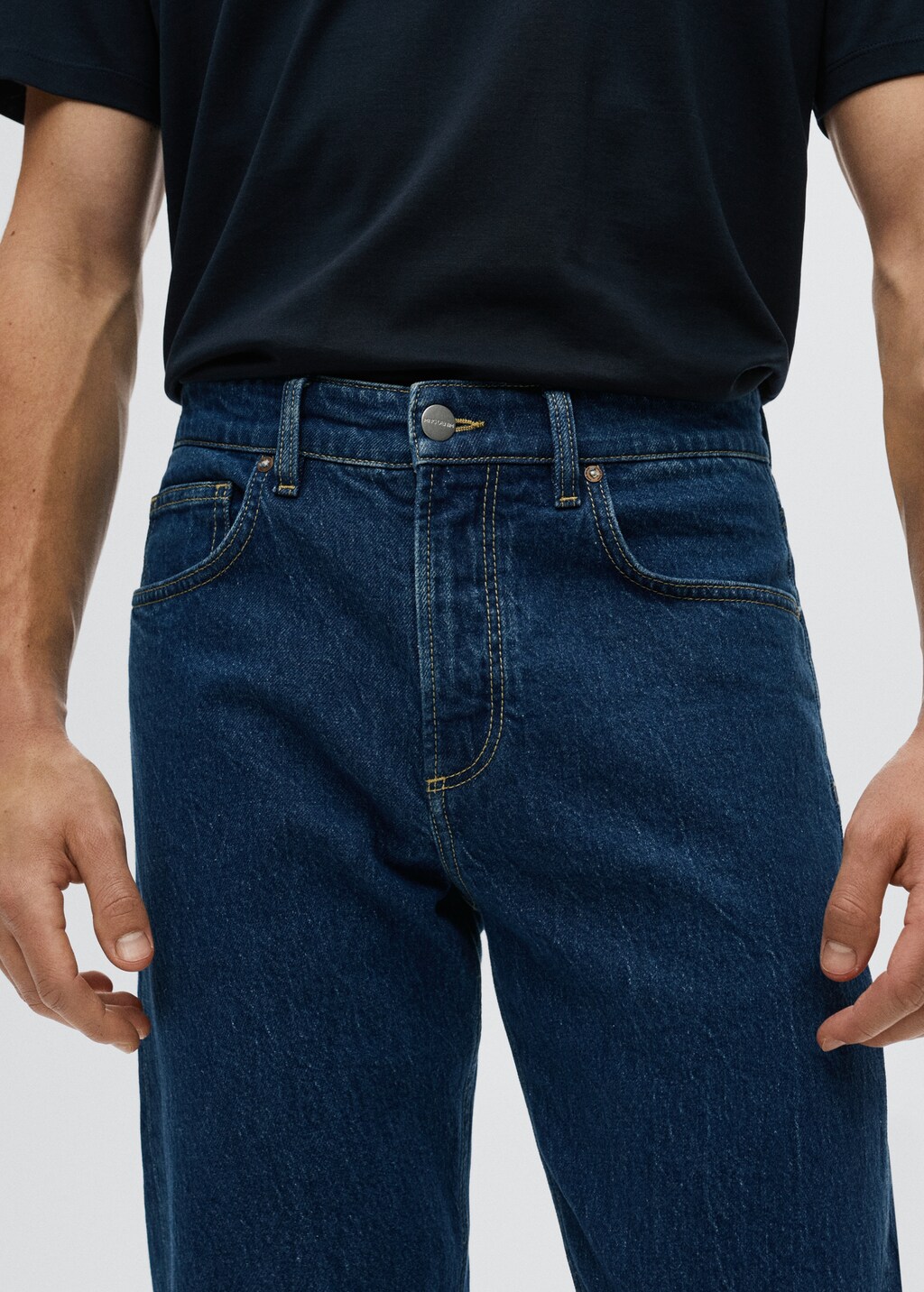 Ben tapered cropped jeans - Details of the article 1