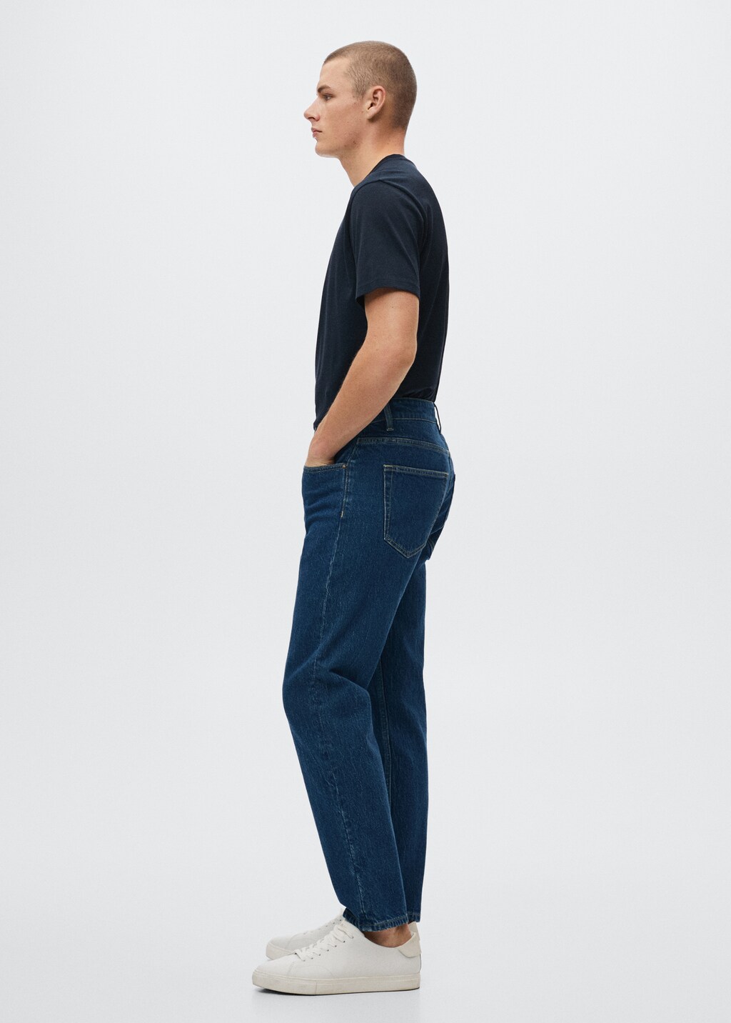 Ben tapered cropped jeans - Details of the article 2