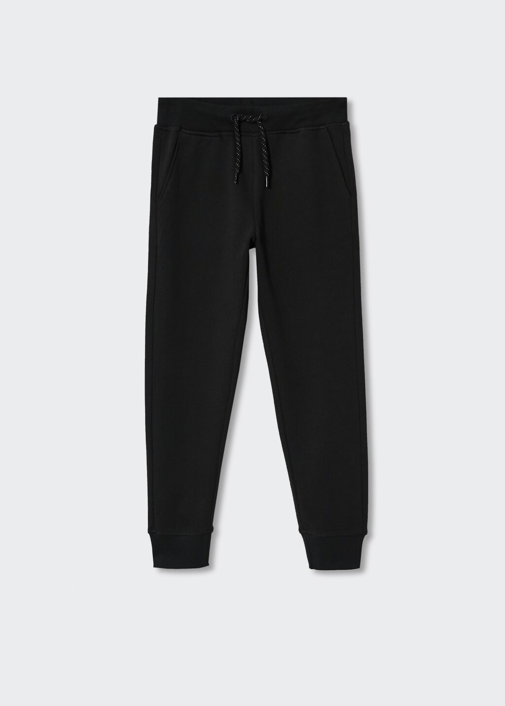 Cotton jogger-style trousers - Article without model