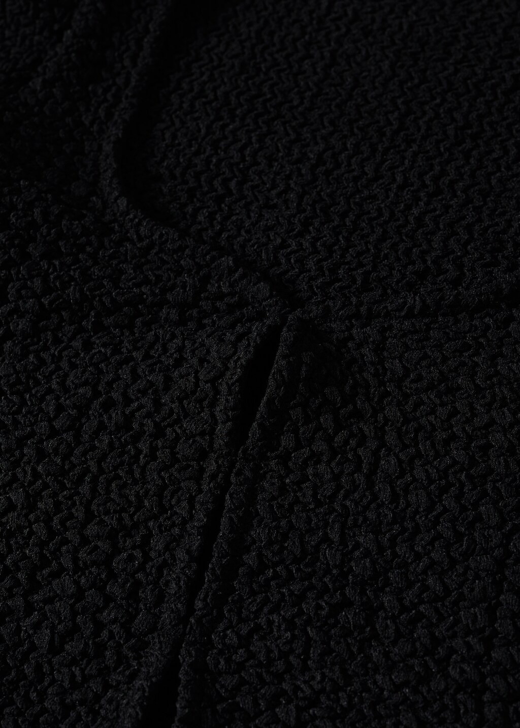 Textured knit top - Details of the article 8