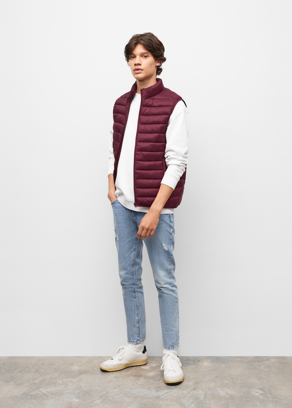 Quilted gilet - Medium plane