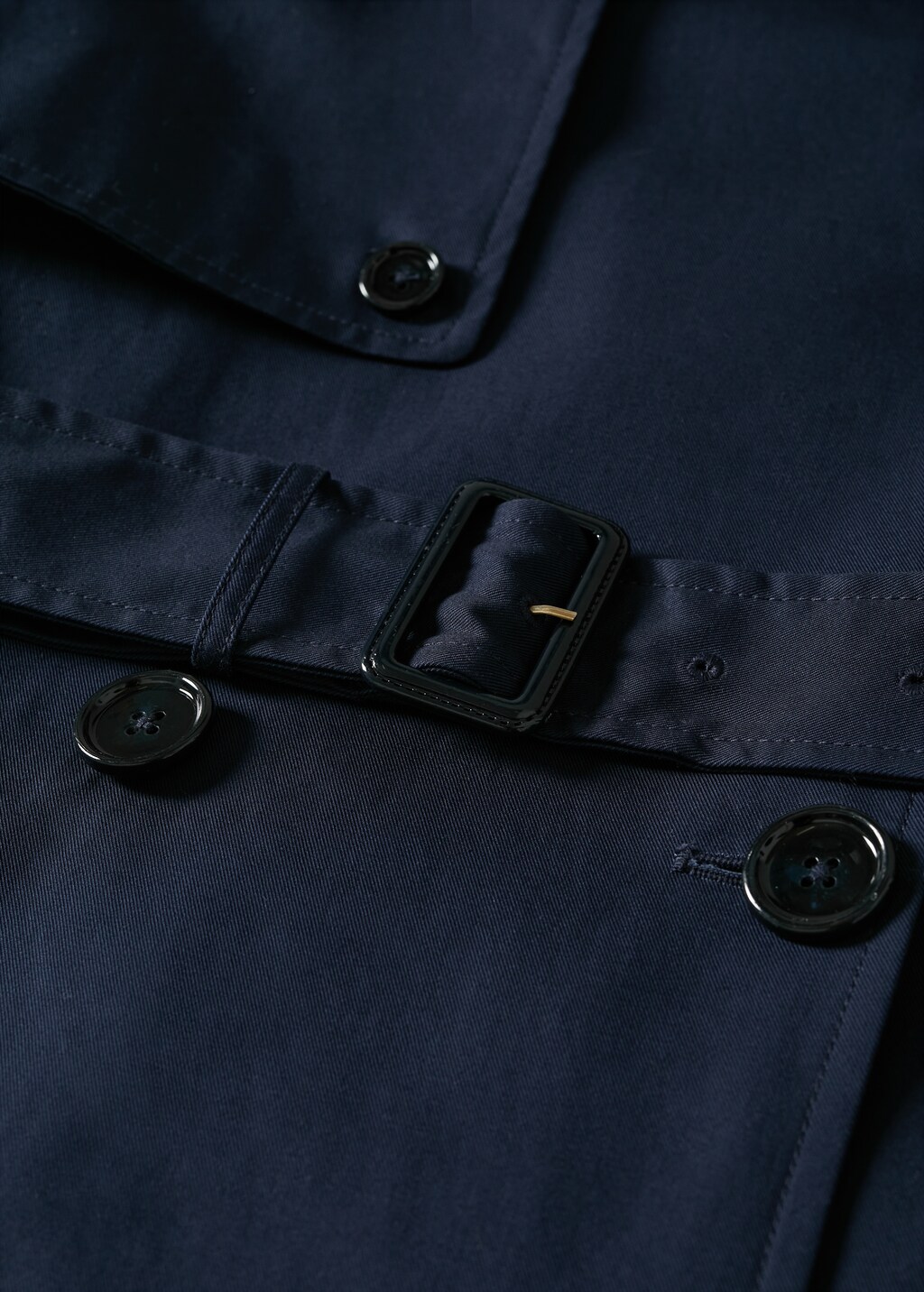 Cotton classic trench coat - Details of the article 8