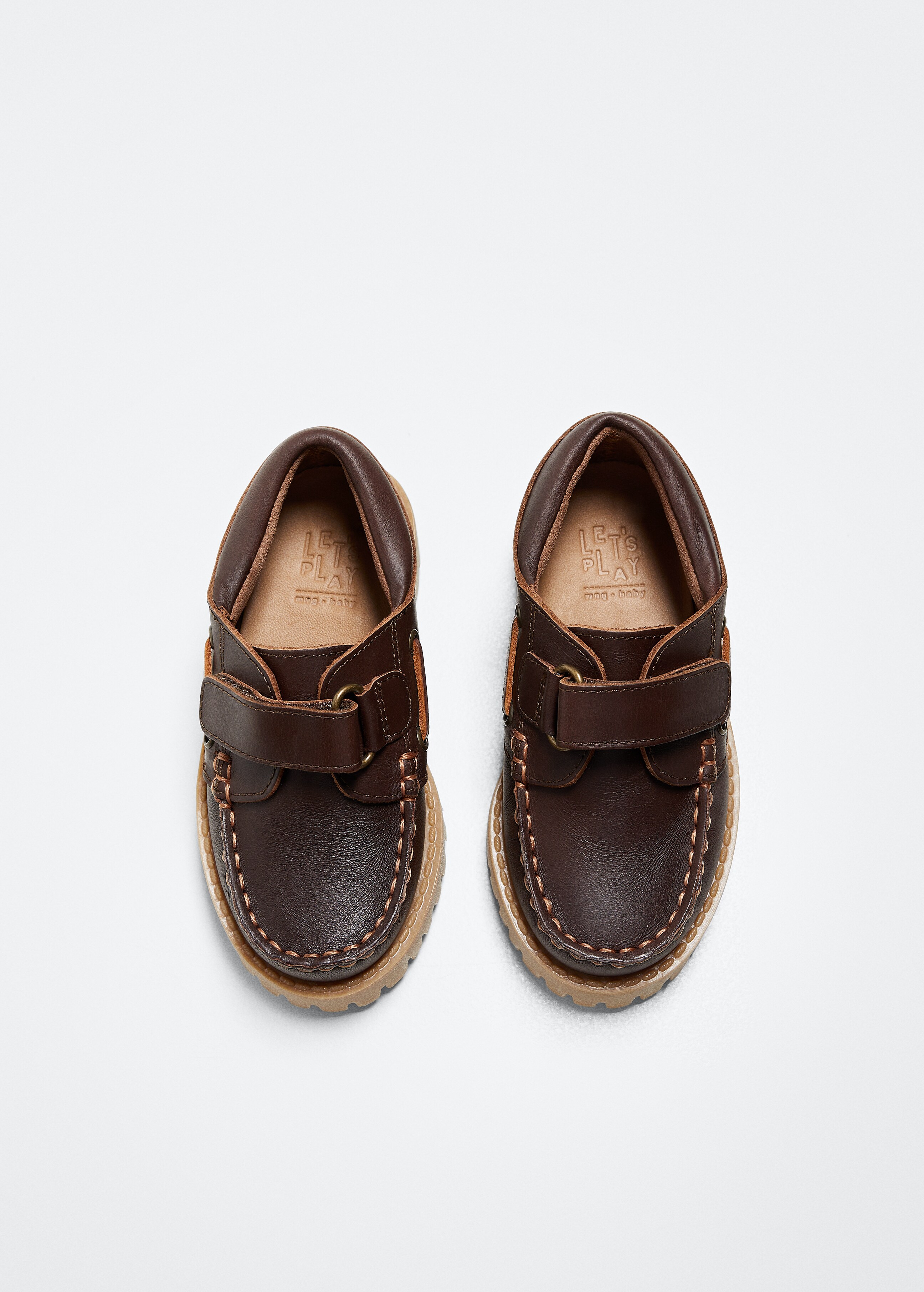 Leather boat shoes - Details of the article 3
