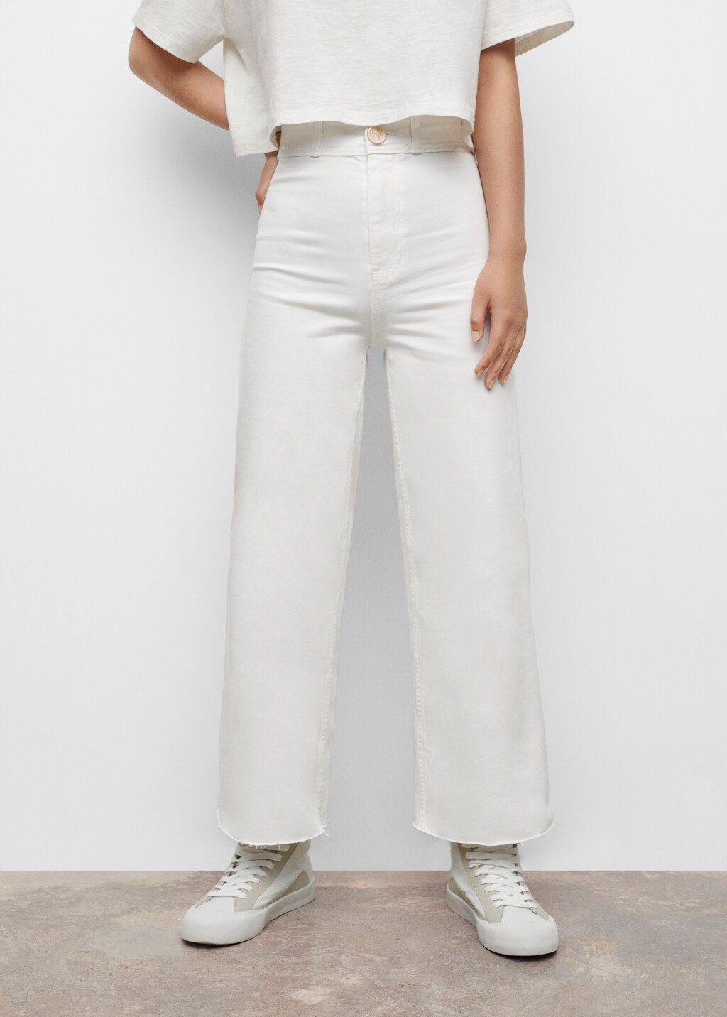 Jeans culotte high waist - Details of the article 3