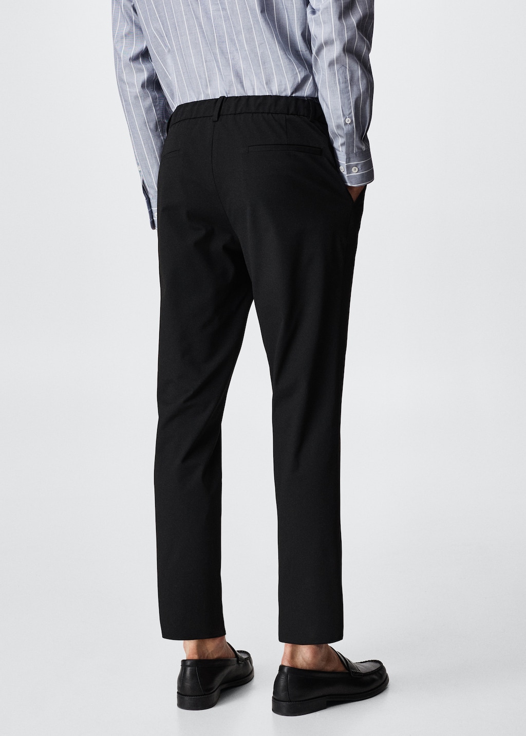 Pantalon tapered-fit stretch - Verso de l’article