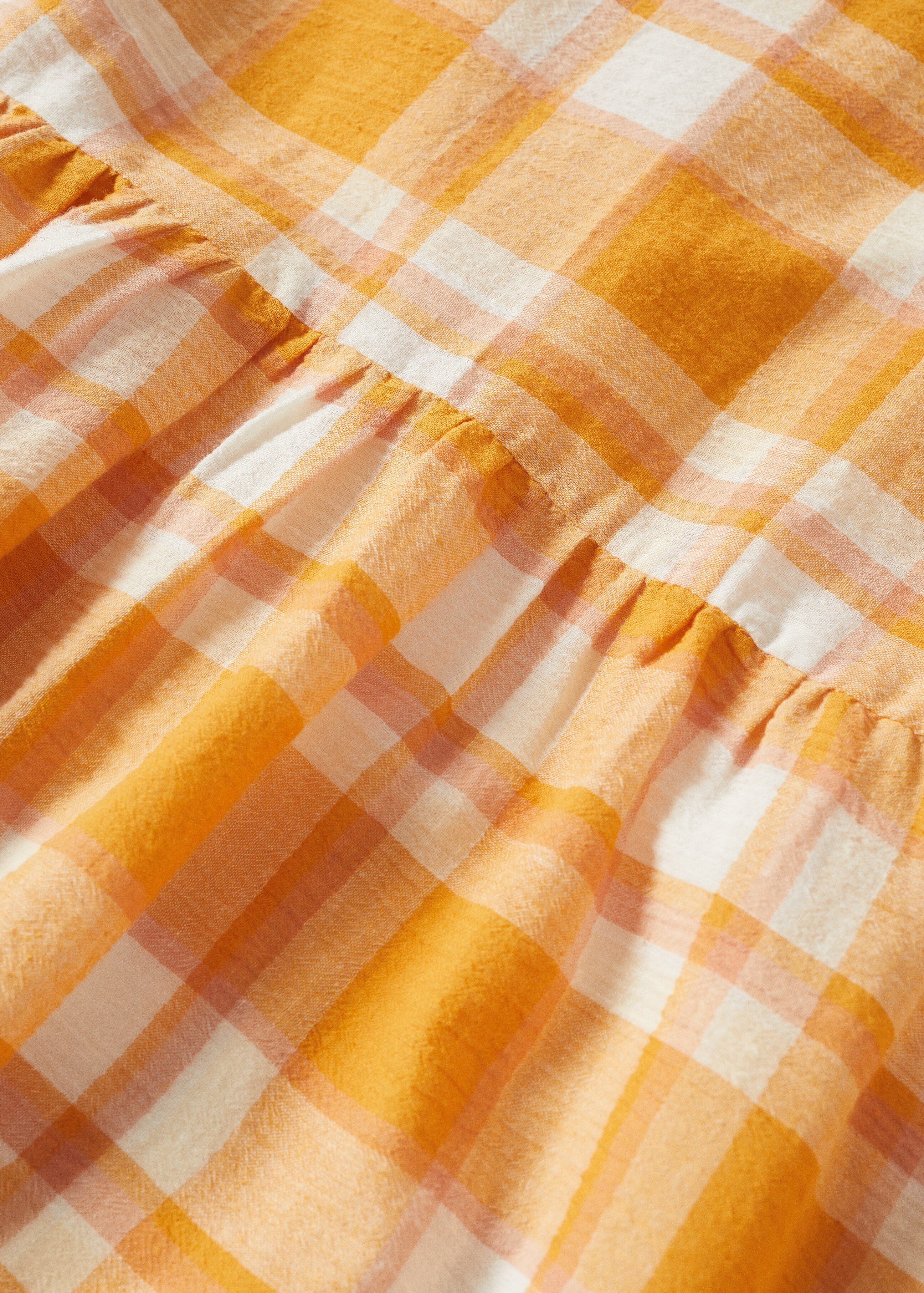 Checked cotton dress - Details of the article 8