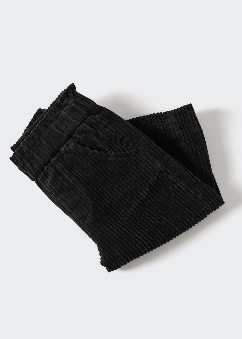 Pantalon velours côtelé taille élastique - Détail de l'article 8