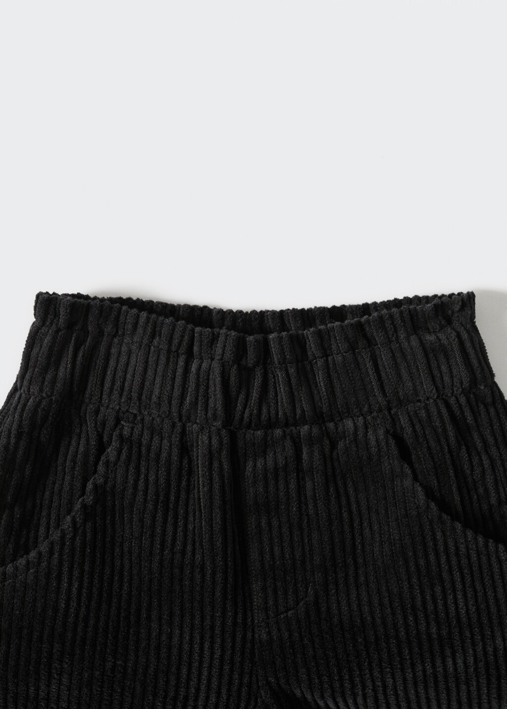 Pantalon velours côtelé taille élastique - Détail de l'article 9