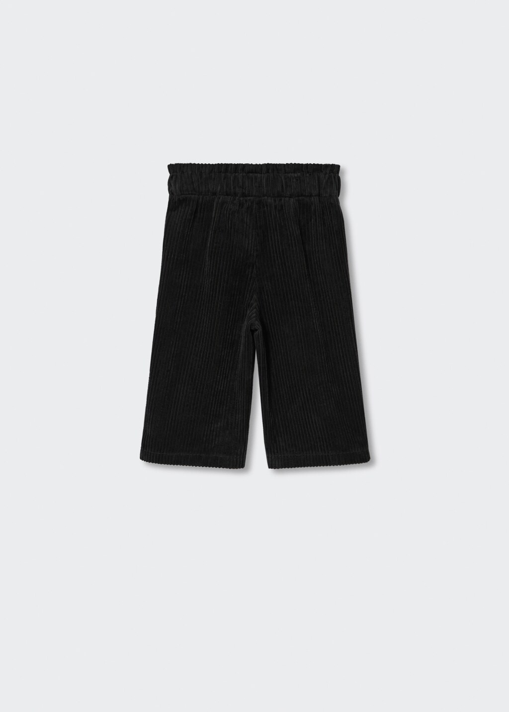 Pantalon velours côtelé taille élastique - Verso de l’article