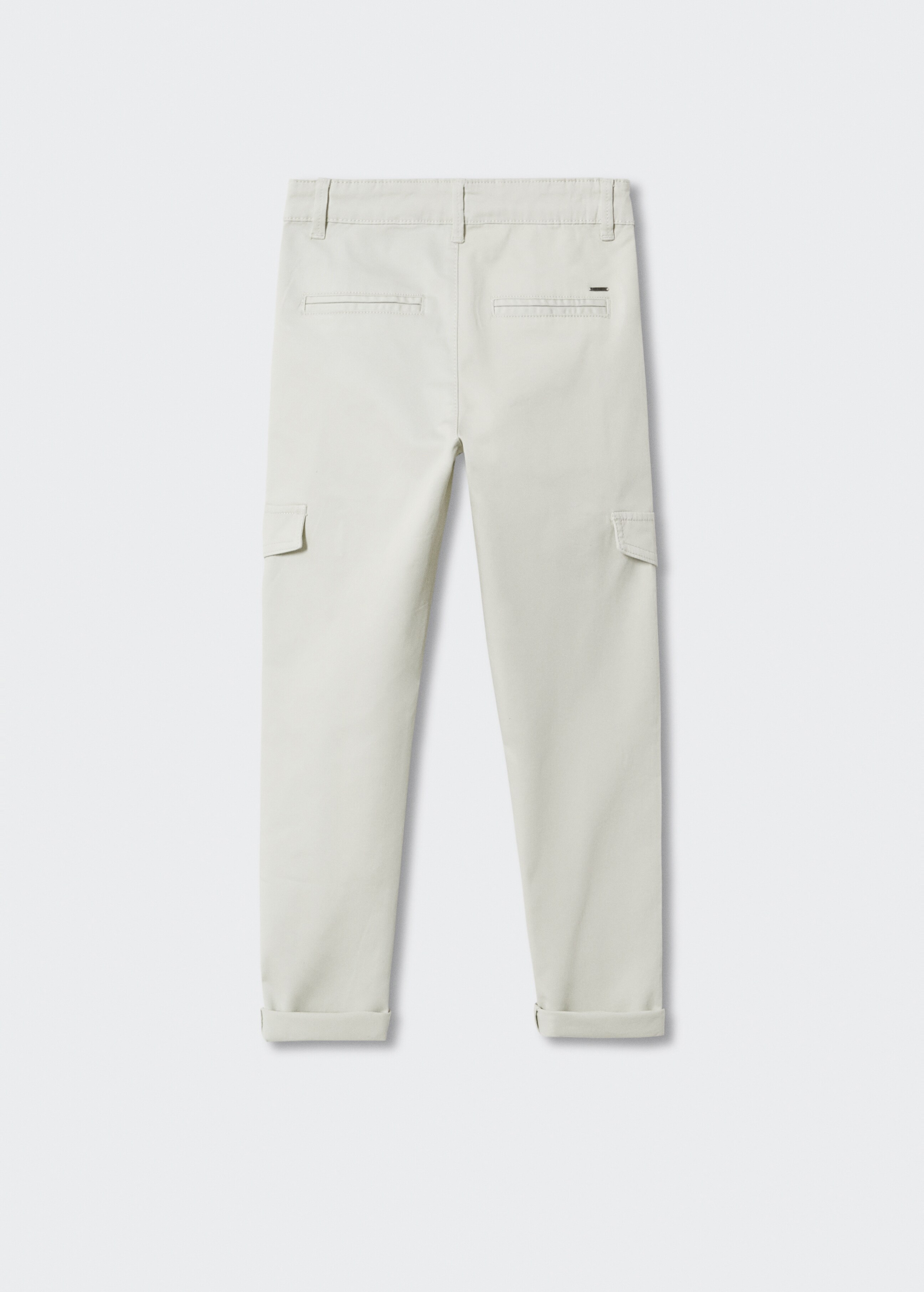 Pocket cargo pants - Reverse of the article