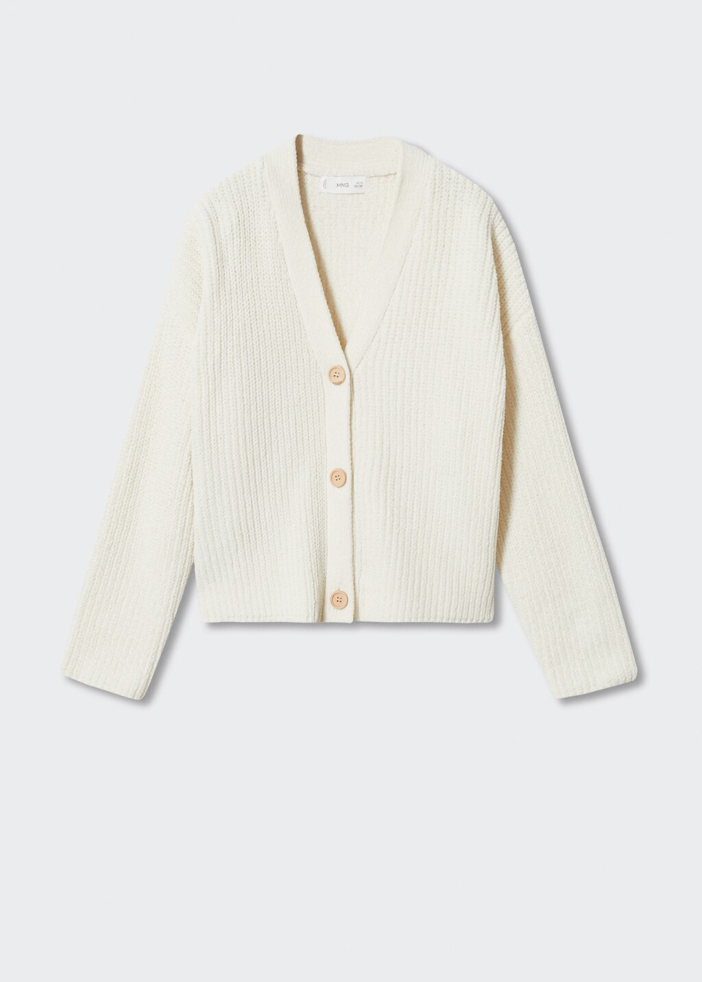 Button knit cardigan - Article without model