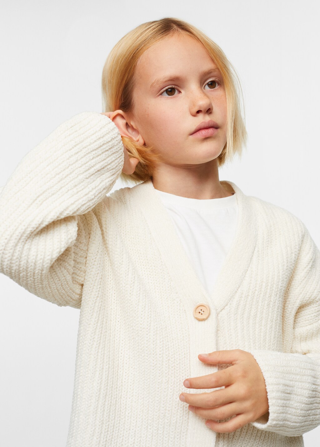 Button knit cardigan - Details of the article 2