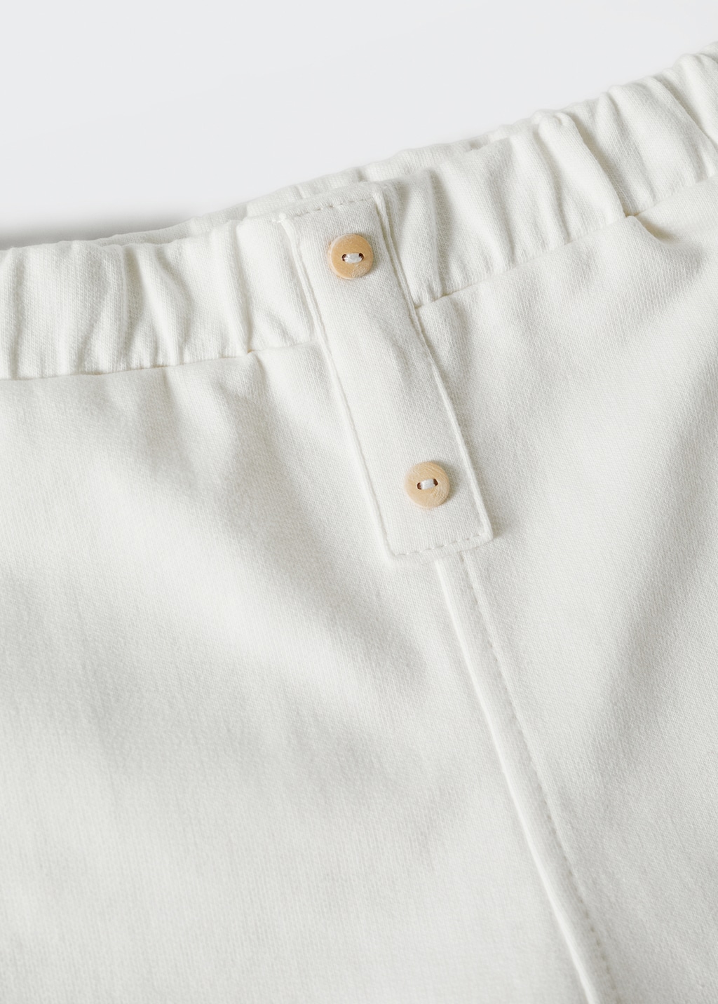 Cotton jogger-style trousers - Details of the article 0