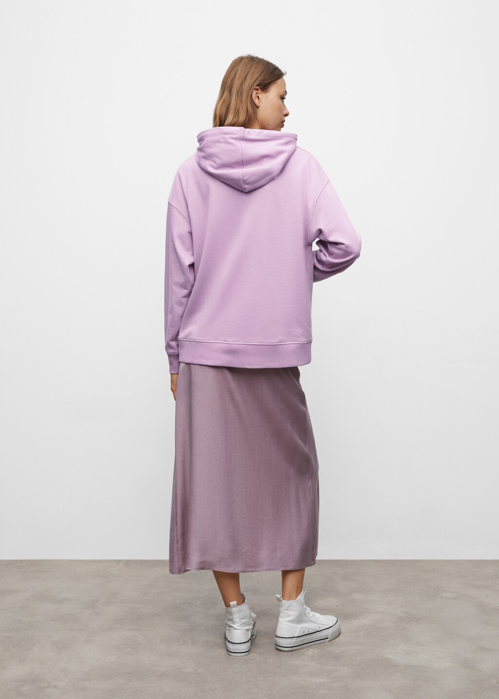 Oversized hoodie - Reverse of the article