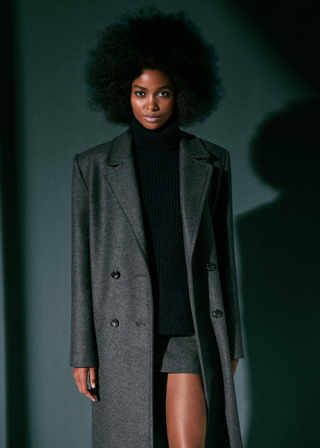 Tailored oversize wool coat - Details of the article 8