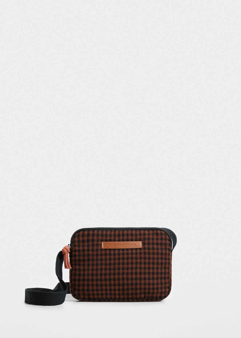 Gingham check bag - Article without model