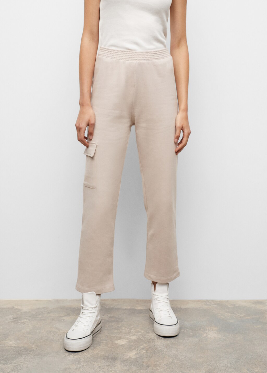 Cotton cargo trousers - Details of the article 6