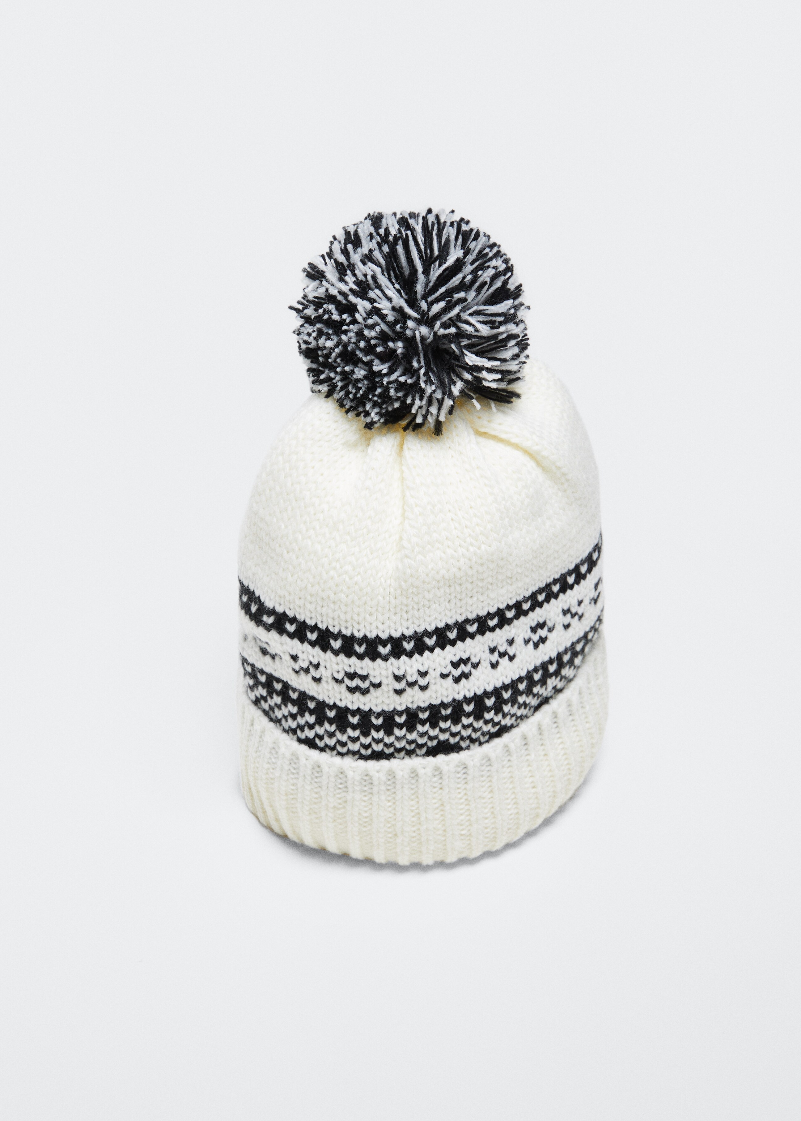 Printed knit beanie - Details of the article 2