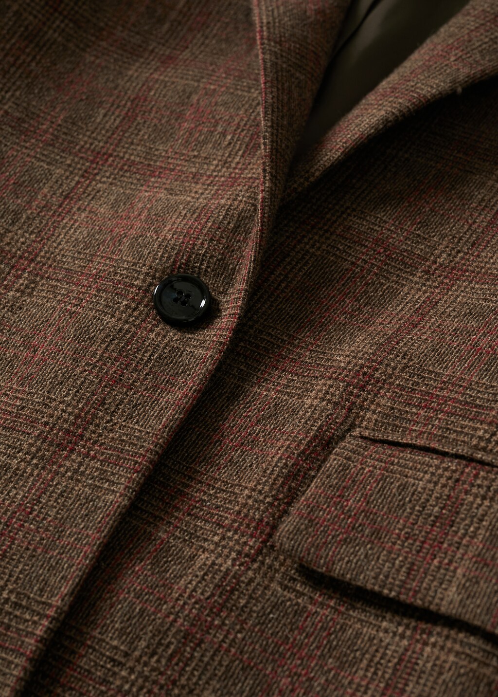 Check suit blazer - Details of the article 8