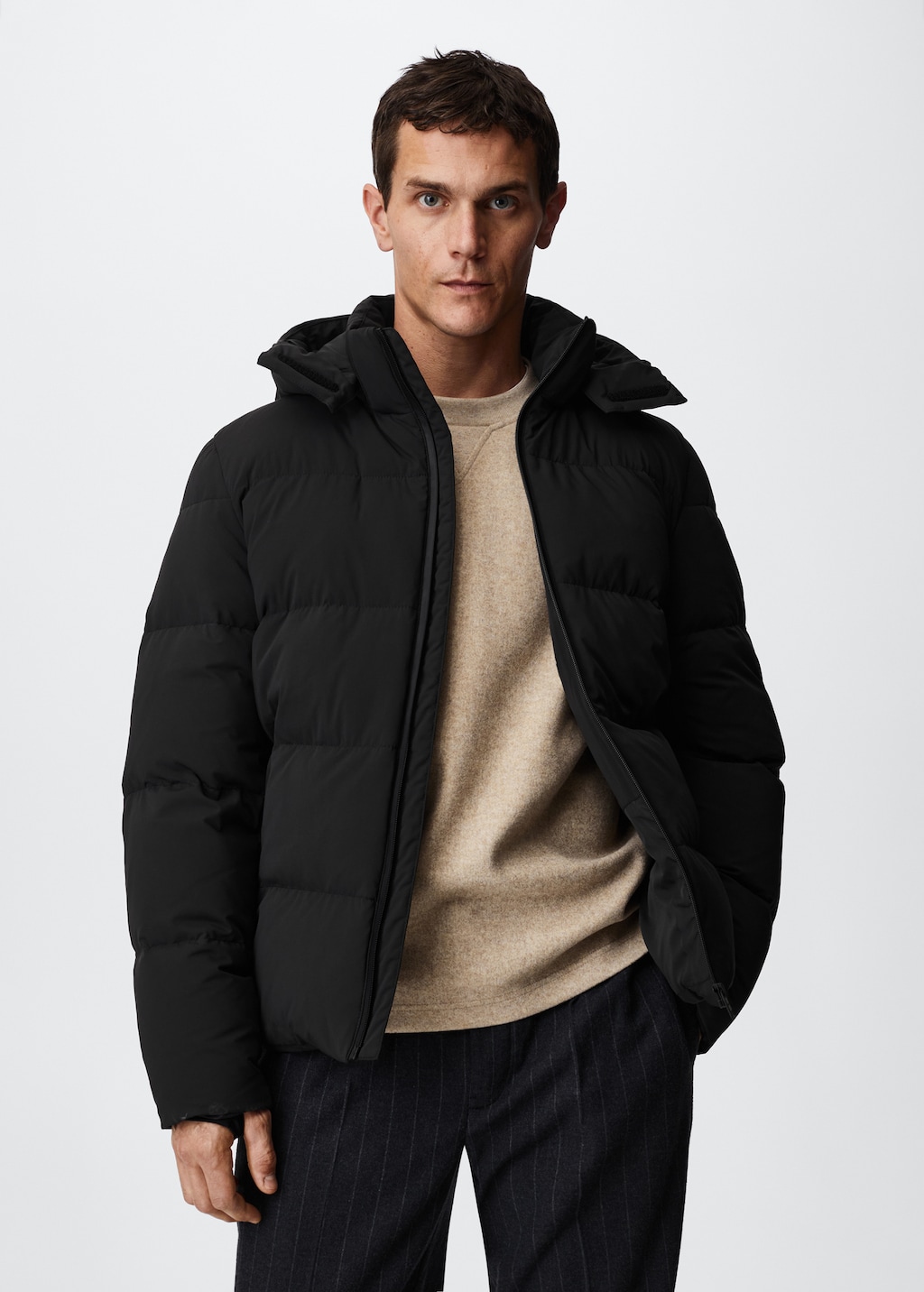 Thermoregulating down feather jacket Men MANGO OUTLET USA