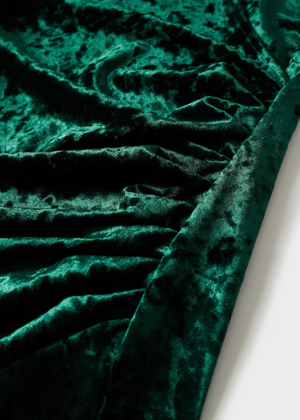 Velvet crossed dress - Details of the article 8