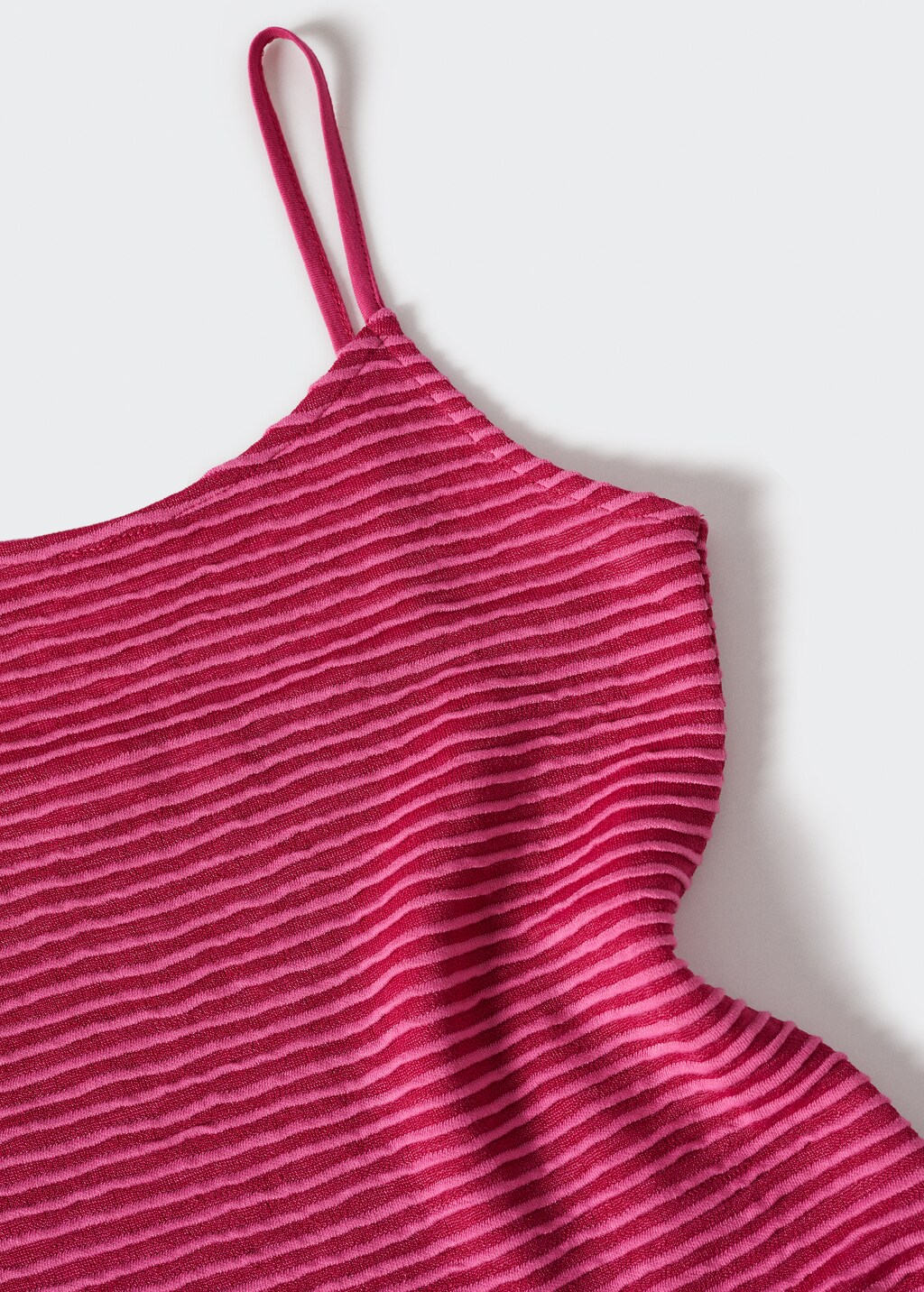 Striped fitted dress - Details of the article 8