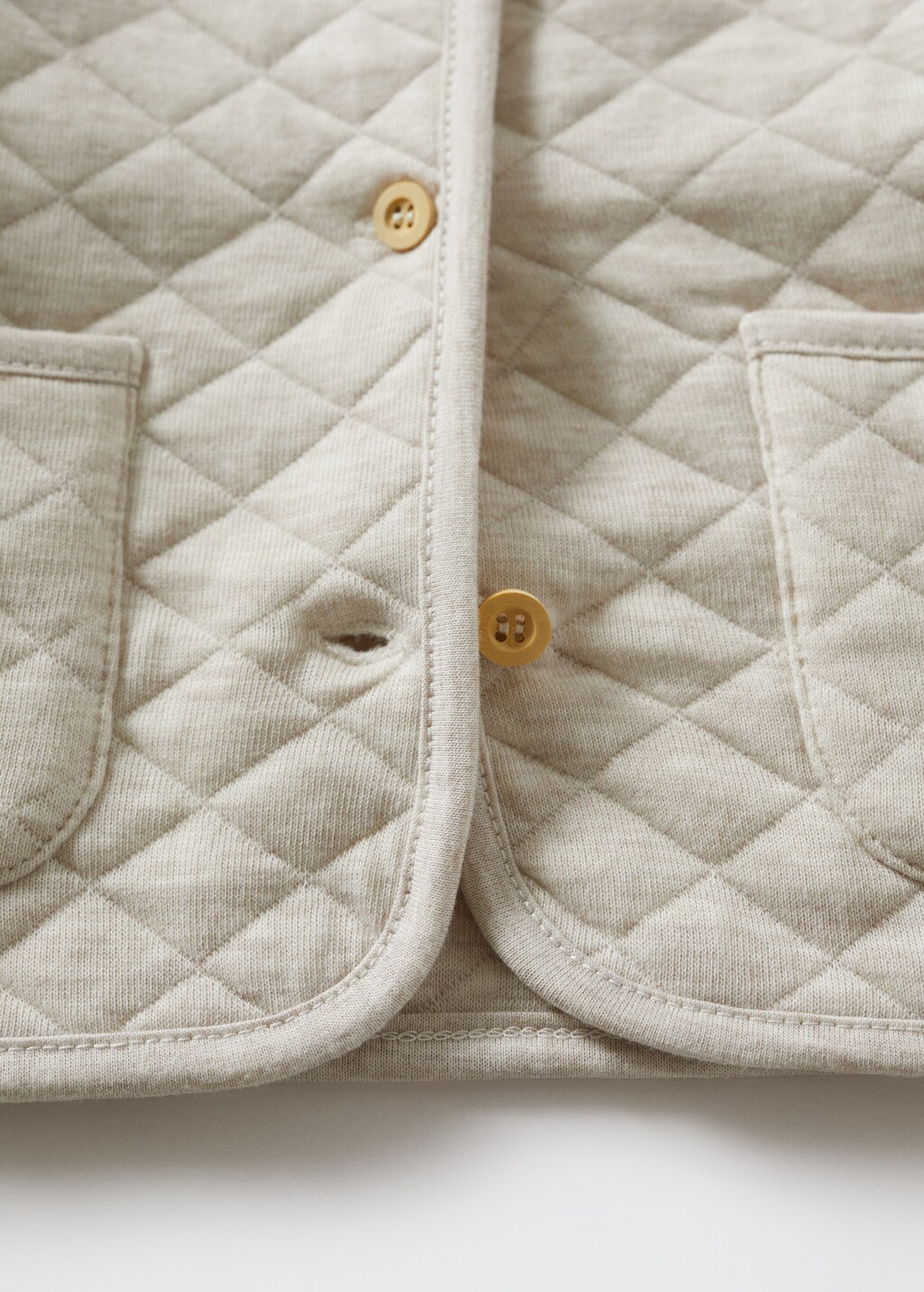 Buttoned cotton cardigan - Details of the article 8