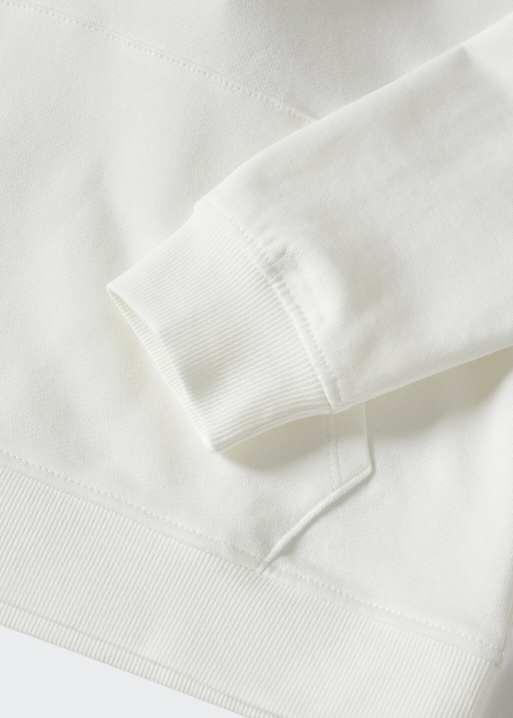 Gemustertes Baumwoll-Sweatshirt - Detail des Artikels 8