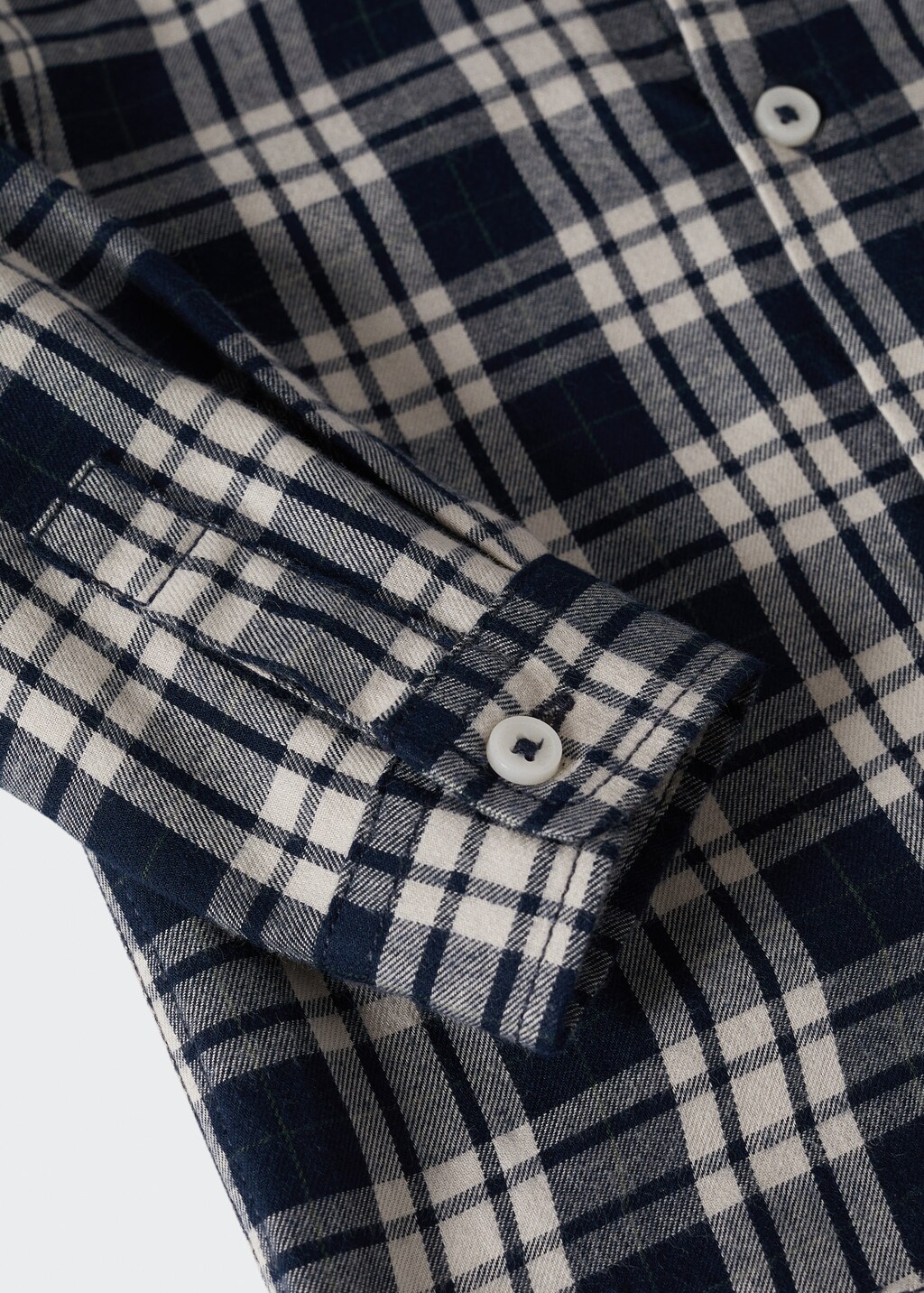 Camisa algodón cuadros - Detalle del artículo 9