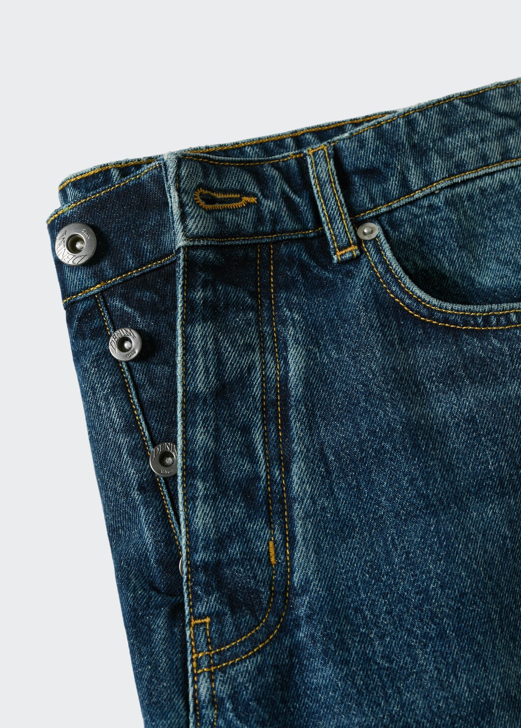 Vintage straight-fit jeans - Details of the article 7