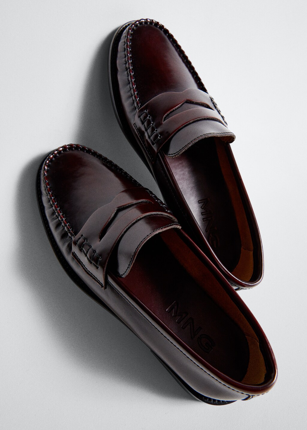 Leren penny loafers - Detail van het artikel 3