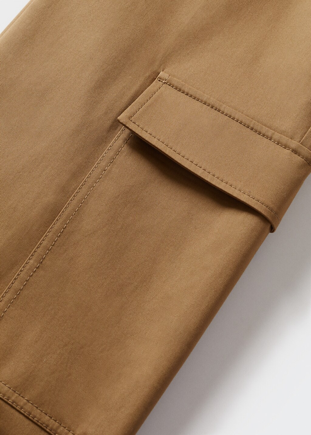 Cotton cargo trousers - Details of the article 8