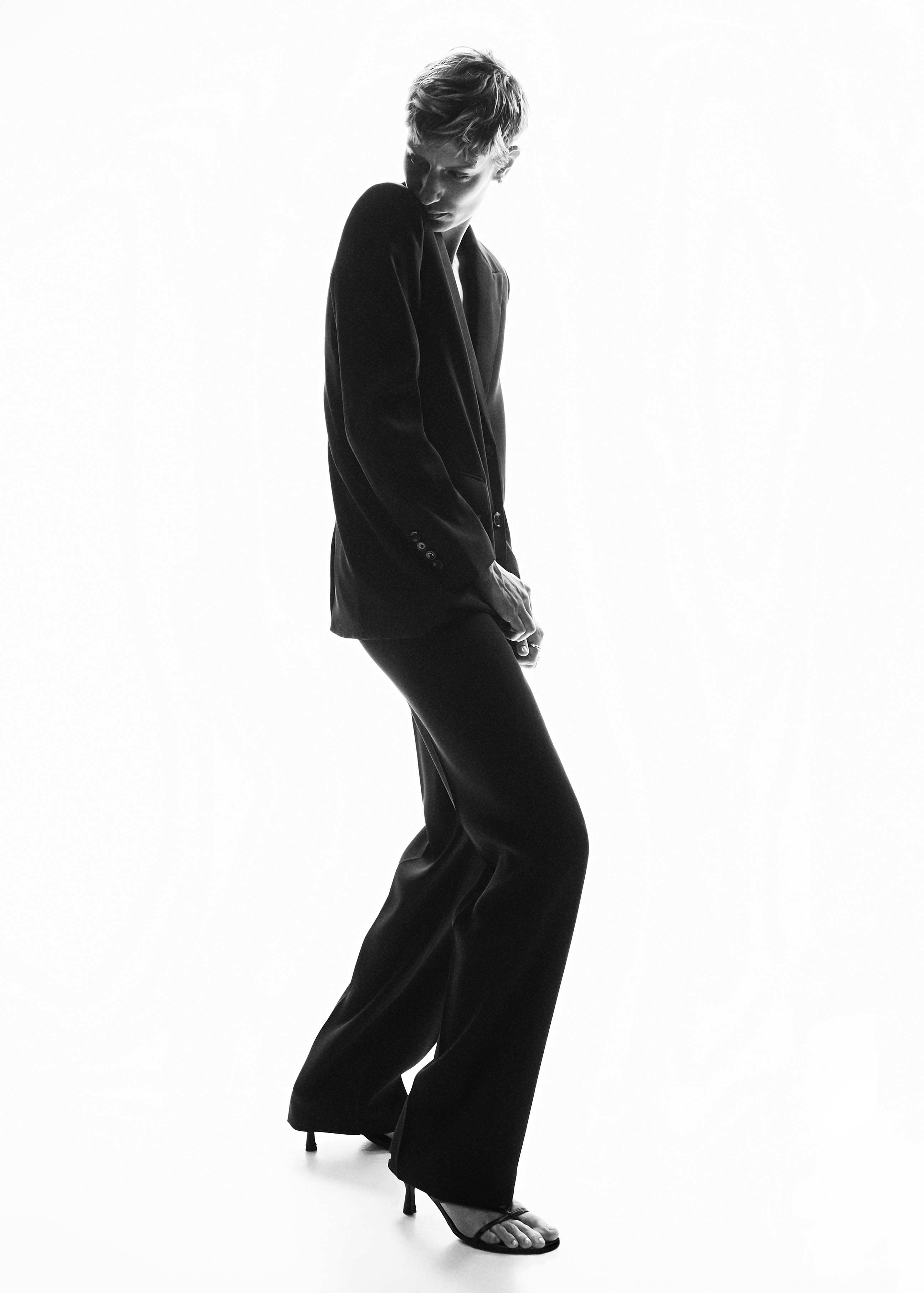 Straight suit pants - Details of the article 2