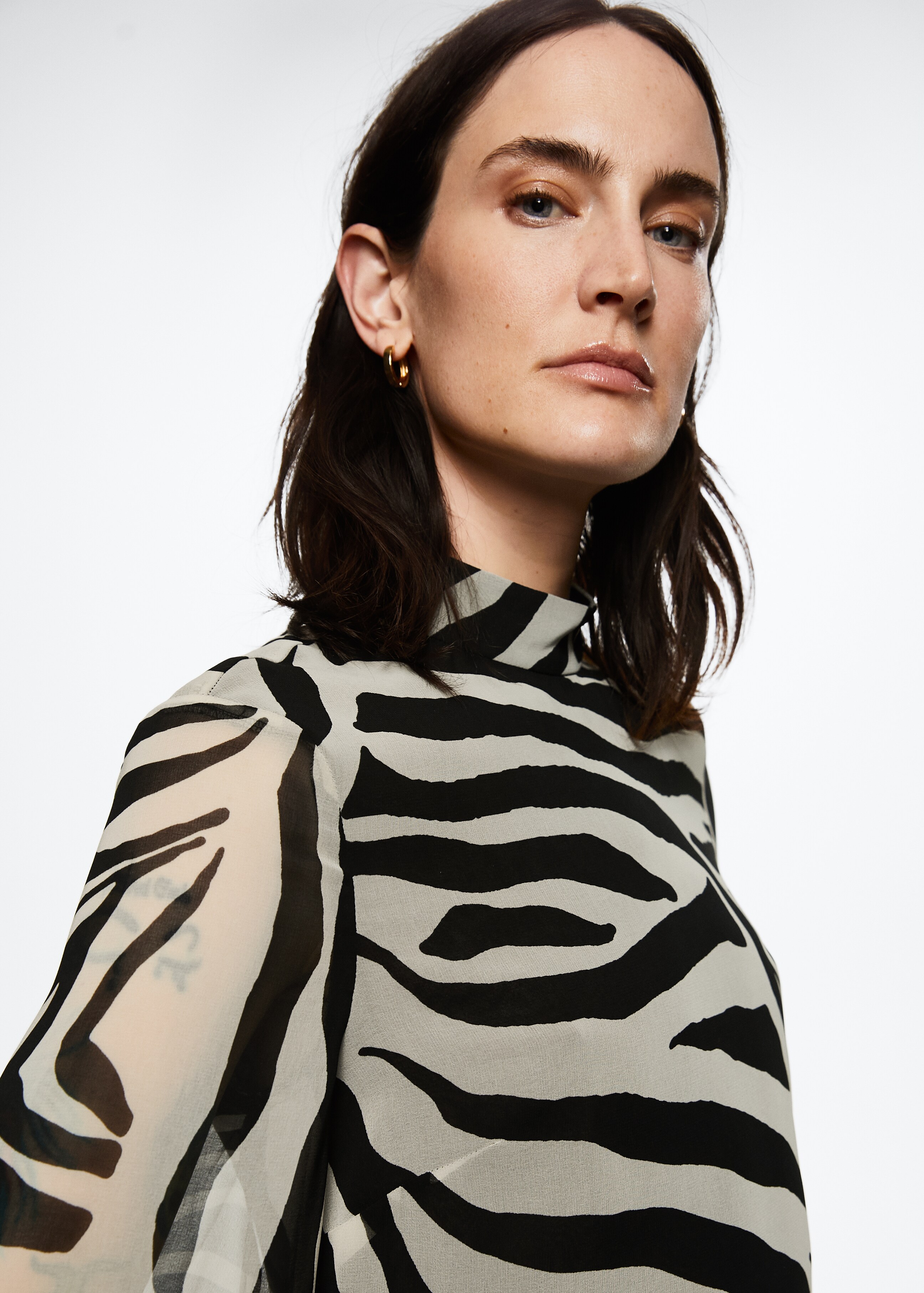 Animal print dress - Details of the article 1
