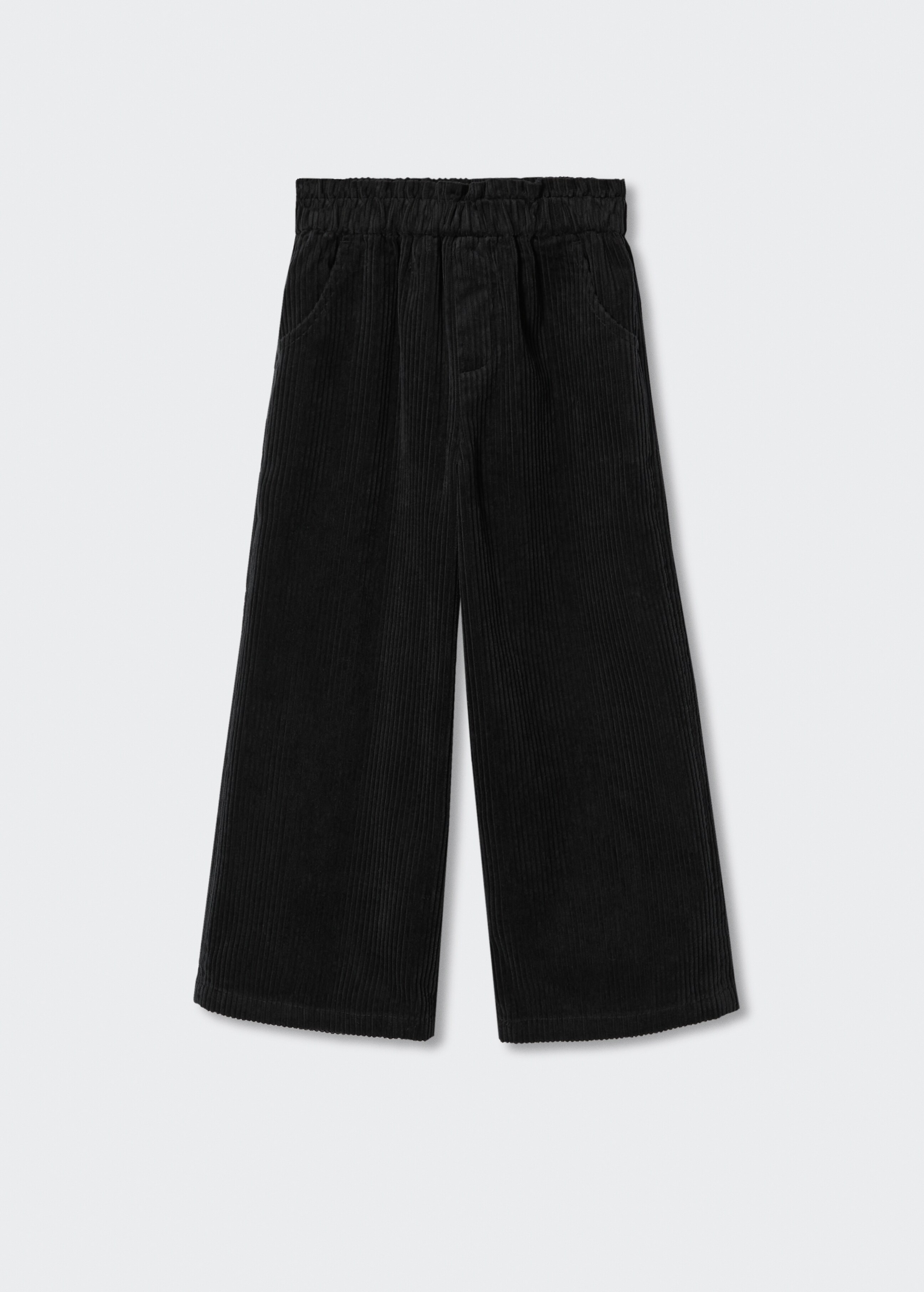 Corduroy culotte trousers - Article without model