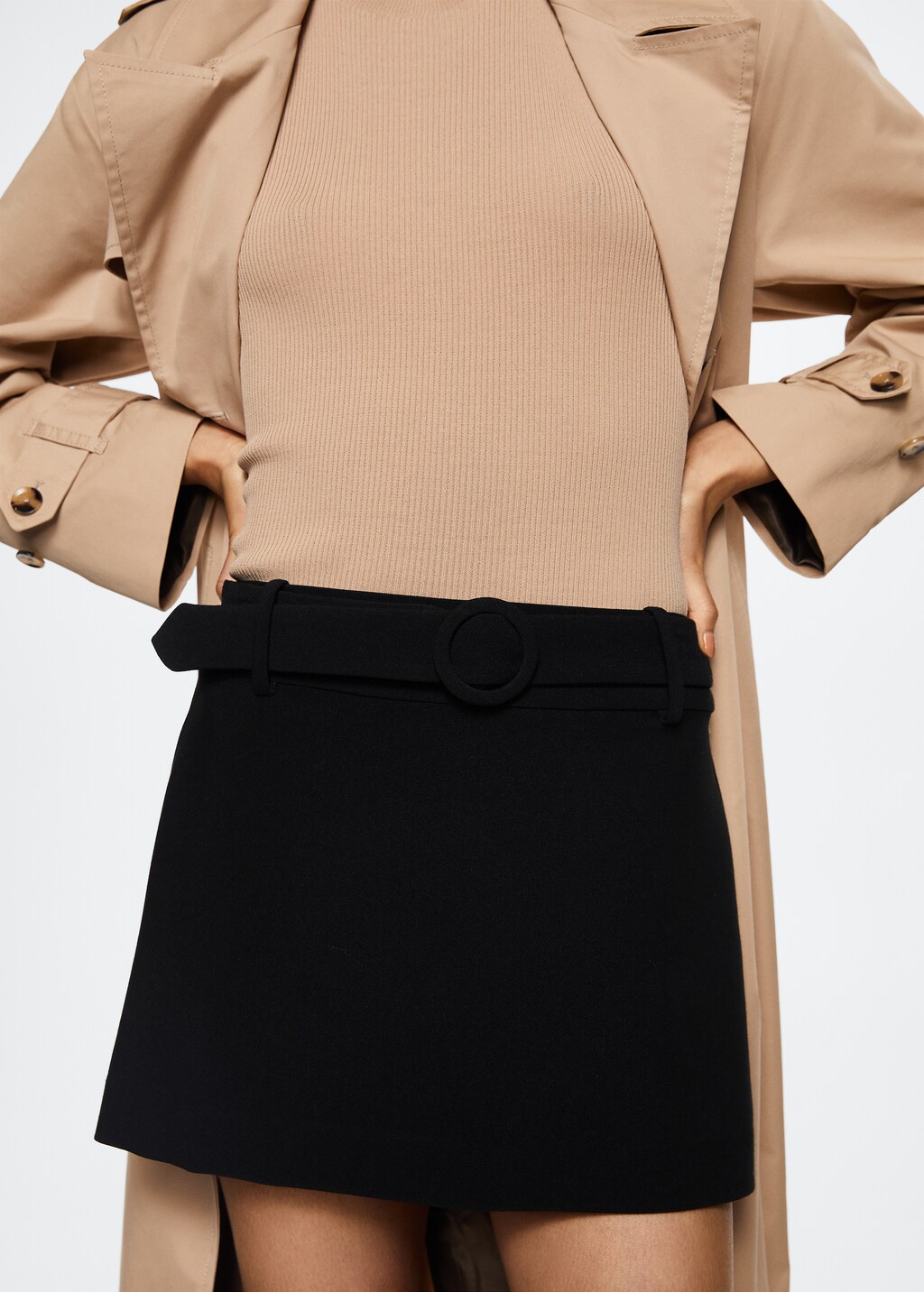 Belt miniskirt - Details of the article 1