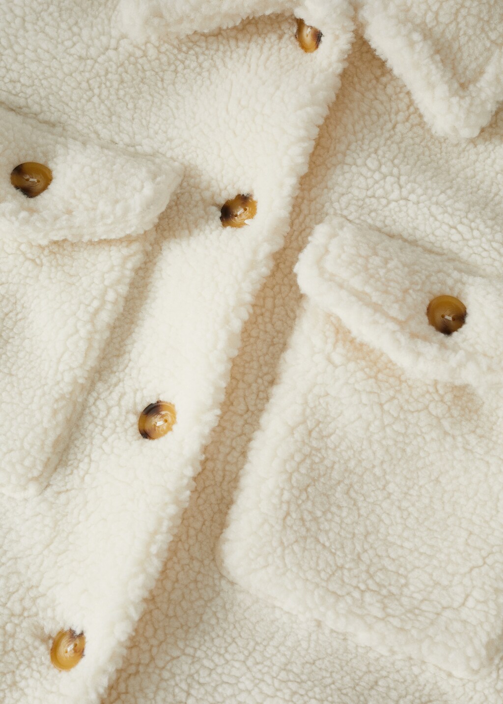 Shearling-effect coat - Details of the article 8