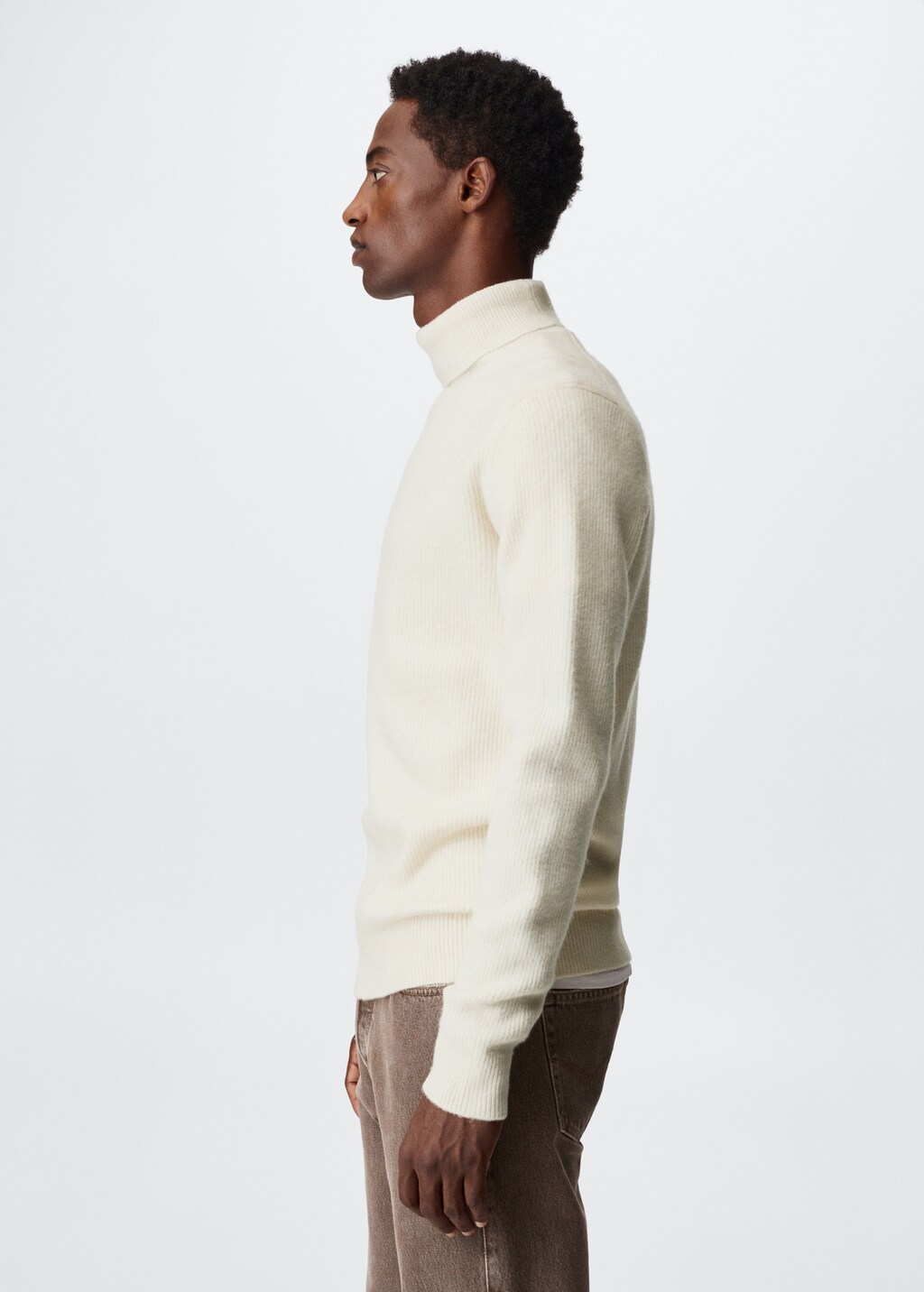 Structured turtleneck sweater - Details of the article 6