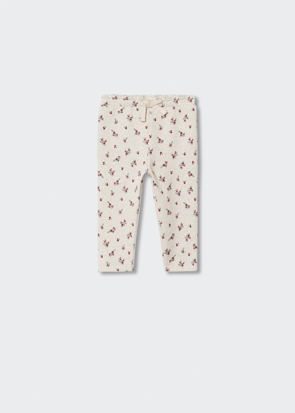 Floral brushed jogger trousers - Article without model