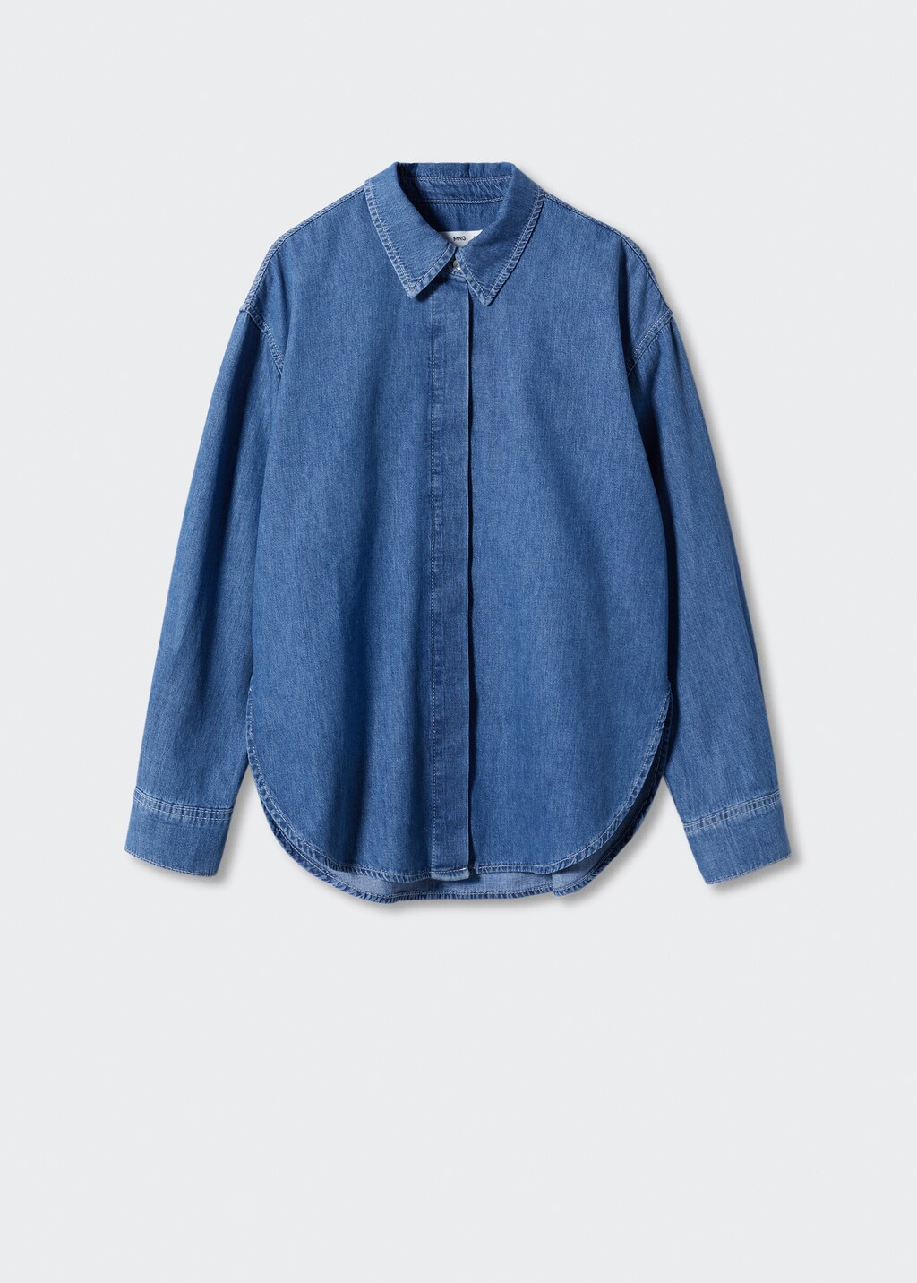 Oversized denim shirt - Article without model