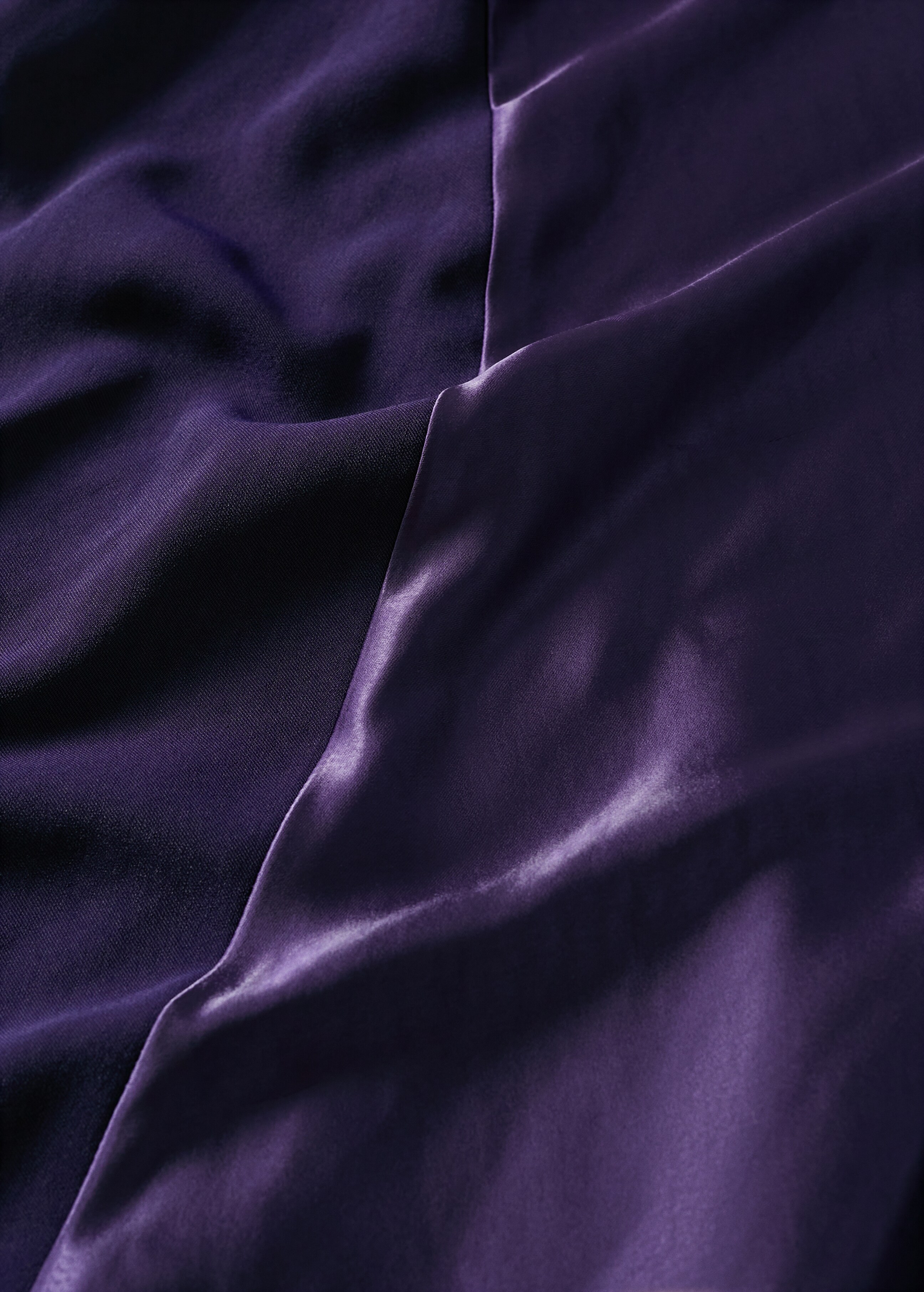 Satin panel dress - Details of the article 8