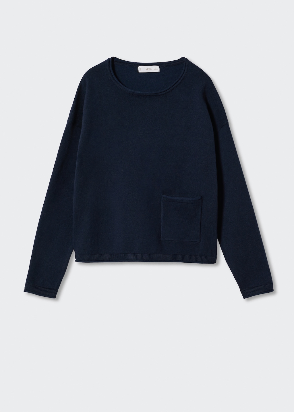 Pull-over coton poche - Article sans modèle