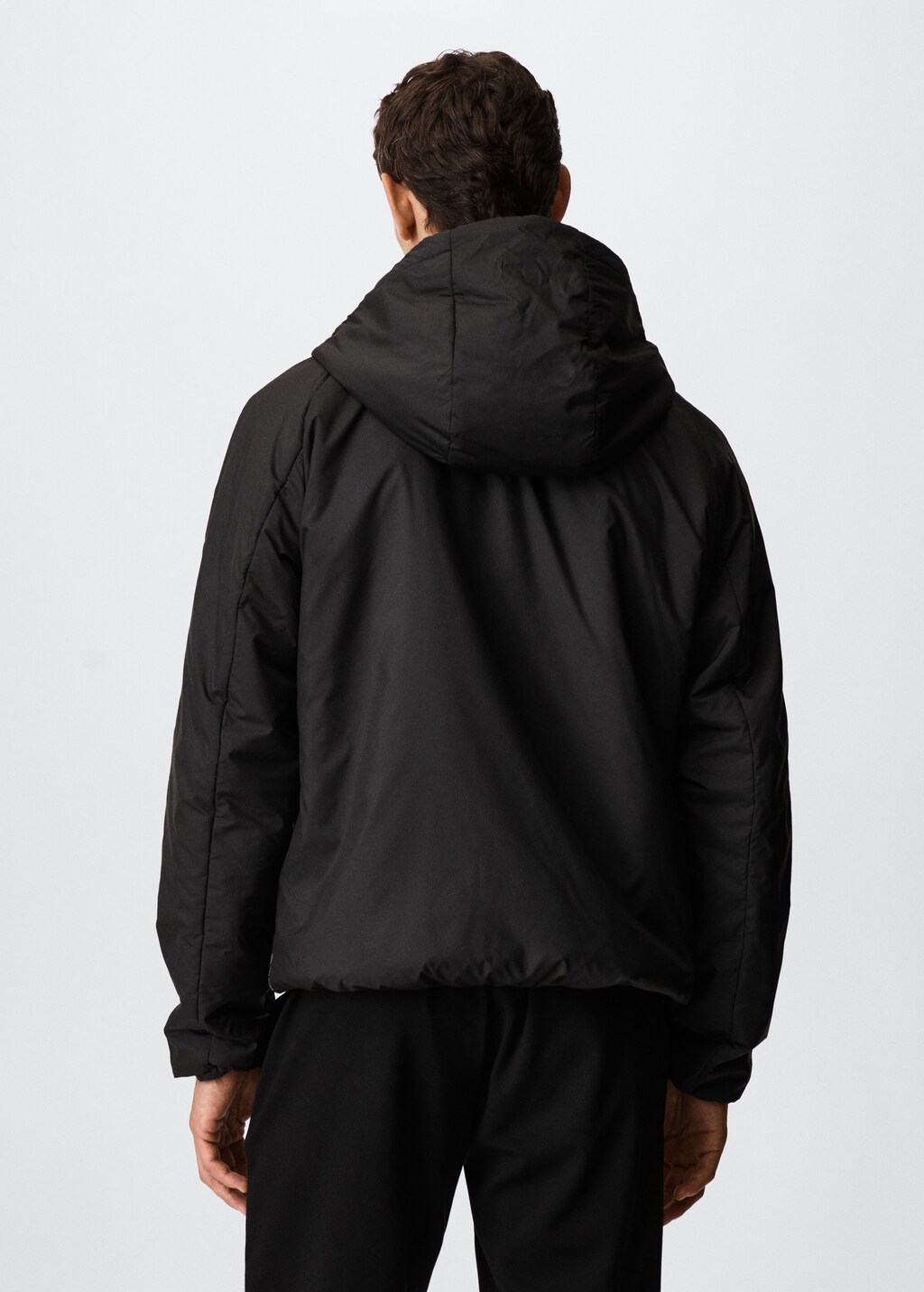 Thermoregulating light jacket - Reverse of the article